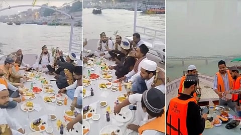 வாராணசியில் அசைவ உணவுடன் கங்கை நதியில் படகில் சென்று இப்தார் நடத்திய 14 முஸ்லிம்கள் கைது