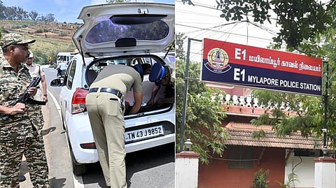 சென்னை மயிலாப்பூரில் புரோட்டீன் பவுடர், புகையிலைப் பொருட்கள் பறிமுதல் - தேர்தல் பறக்கும் படையினர் அதிரடி