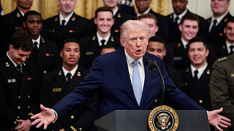 அமெரிக்க அதிபர் டொனால்டு ட்ரம்ப்