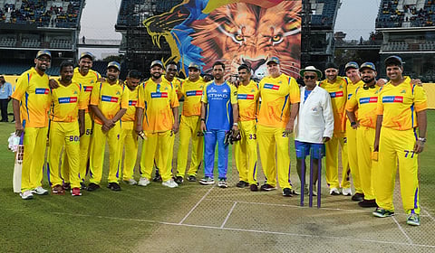 சேப்பாக்கம் மைதானத்தில் கோலாகலமாக நடந்த சிஎஸ்கே ரீயூனியன் விழா