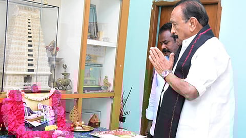 மறைந்த நீதியரசர் தமிழ்வாணன் புகழ் நீதித்துறை வரலாற்றில் நிலைத்திருக்கும்: வைகோ இரங்கல்