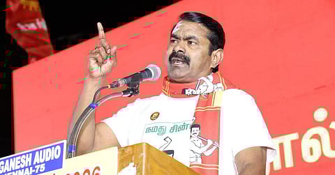 “கூட்டணிக்கு சென்றால் பணம், பதவி கொடுப்பதாக சொன்னார்கள், ஆனால்...” - சீமான் பேச்சு