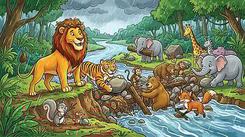 ஆற்றுக்குக் கரை கட்டுவோமா? | கதை