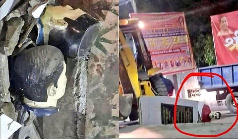 உ.பி.யில் சுதந்திரப் போராட்ட தியாகிகள் சிலைகள் இடிப்பு: எதிர்க்கட்சிகள் கண்டனம்