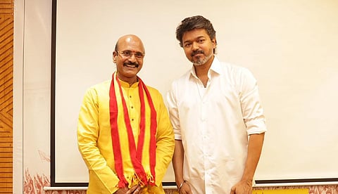 தவெகவில் இணைந்த முன்னாள் காங். நிர்வாகி