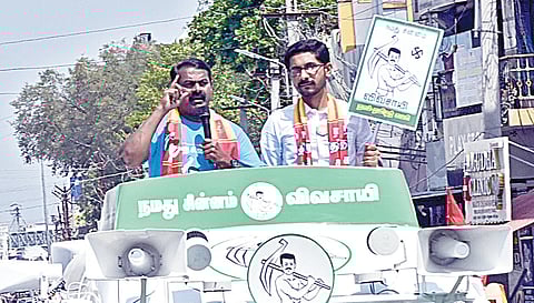 “நோட்டை வாங்கி ஓட்டை விற்றால் ஓட்டை வாங்கி நாட்டை விற்பார்கள்” - சீமான் பிரச்சாரம்