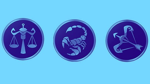 துலாம், விருச்சிகம், தனுசு: ஏப்ரல் மாத பலன்கள்