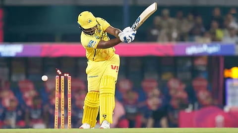 போல்ட் ஆன சிஎஸ்கே வீரர் சஞ்சு சாம்சன்