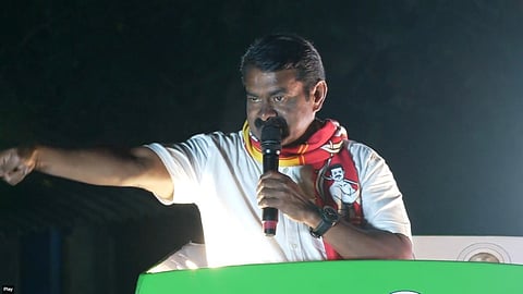 “நான் திரள் நிதி வாங்கறேன், நீங்க திருட்டு நிதி வாங்கறீங்க..” - திமுக மீது சீமான் சாடல்