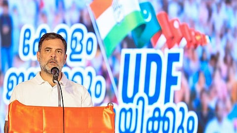 ‘‘கேரளாவில் சிபிஎம் வெற்றி பெற பாஜக விரும்புகிறது’’ - ராகுல் காந்தி விமர்சனம்