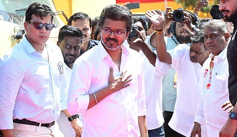 திருச்சி கிழக்கு தொகுதியில் தவெக தலைவர் விஜய் நாளை வேட்புமனு தாக்கல்