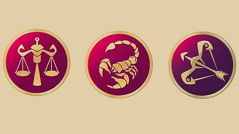 துலாம், விருச்சிகம், தனுசு: வார பலன்கள் @ ஏப்.2 - 8