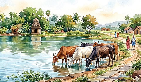 அக்சா குளம் | பெயர் வந்தது எப்படி?