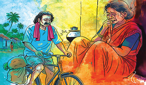 ஓவியம்: முத்து