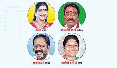 காஞ்சிபுரம் தொகுதியில் விஞ்சி நிற்கும் வேட்பாளர் யார்?