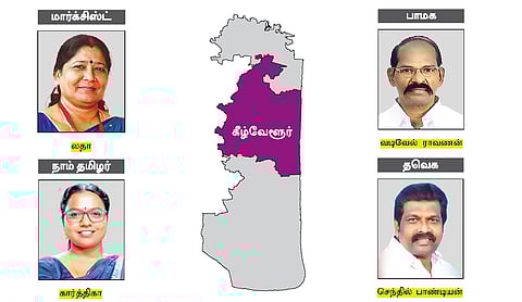 கீழ்வேளூர் தொகுதியில் வெற்றிக் கொடி நாட்டுவது யார்?