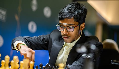 4-வது சுற்றை டிரா செய்தார் பிரக்ஞானந்தா