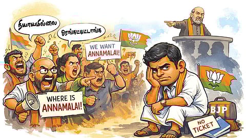 ஒதுங்கினாரா அல்லது ஒதுக்கப்பட்டாரா அண்ணாமலை? - ஆத்திரத்தில் கொதிக்கும் ஆதரவாளர்கள்