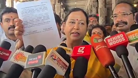 “ராஜ்யசபா எம்.பி. சீட் தருவதாக இபிஎஸ் உறுதியளித்தார்” - கடிதத்தை காட்டி பிரேமலதா ஆவேசம்