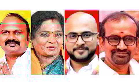 த.வேலு - திமுக | தமிழிசை சவுந்தர ராஜன் - பாஜக | அருண் - நாதக | வெங்கடரமணன் - தவெக |