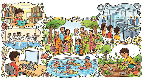 விருப்பமான கோடை விடுமுறைக் கொண்டாட்டம்