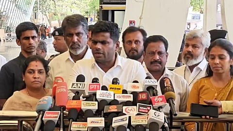 “திமுகவின் தோல்வி கொங்கு மண்டலத்தில் தொடங்கி சேப்பாக்கத்தில் முடியும்” - அண்ணாமலை நம்பிக்கை