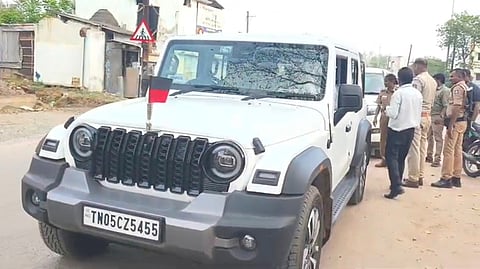 அரியலூர்: அமைச்சர் சிவசங்கரின் காரை 4-வது முறையாக சோதனை செய்த தேர்தல் பறக்கும் படை