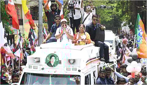 ஆயிரம் விளக்கு தொகுதியில் இபிஎஸ் தேர்தல் பிரச்சாரம் 