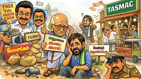 மறந்து போன ‘மது விலக்கு’ வாக்குறுதி: காணாமல் போன களப் போராளிகள்