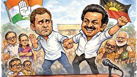 ஸ்டாலினுடன் ஒன்றாக பிரச்சாரம் செய்ய ராகுல் தயங்குவது ஏன்? - தவிப்பில் திமுக கூட்டணி தலைவர்கள்