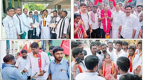 பல்லாவரம்: பம்பரமாய் சுழன்று வேட்பாளர்கள் வாக்கு சேகரிப்பு