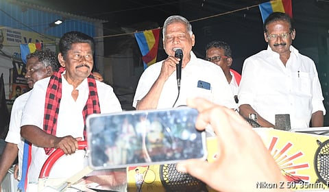 “ஜி.கே.மூப்பனார் உயிருடன் இருந்திருந்தால் ஜி.கே.வாசனை அடித்திருப்பார்” - ராமகிருஷ்ணன்