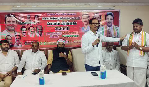 "தமிழகத்தில் போட்டியிடும் அனைத்து தொகுதிகளிலும் காங். வெற்றி பெறும்": கிரிஷ் சோடங்கர்