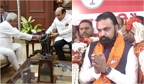 முதல்வர் பதவியை ராஜினாமா செய்தார் நிதிஷ் குமார் - அடுத்த முதல்வராகிறார் சாம்ராட் சவுத்ரி