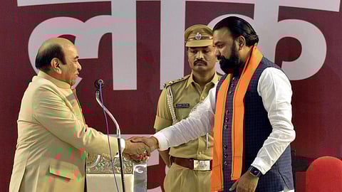 பிஹாரின் புதிய முதல்வராக பொறுப்பேற்றார் சாம்ராட் சவுத்ரி