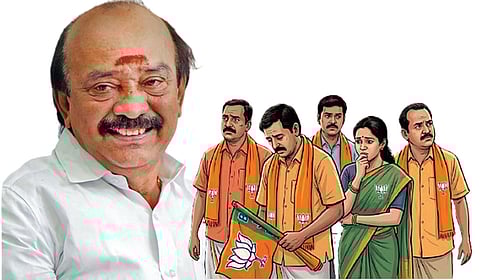 ஸ்ரீரங்கம் தொகுதி ‘பிணக்கு’ - தாமரை இலை தண்ணீராக அதிமுக - பாஜக நிர்வாகிகள்