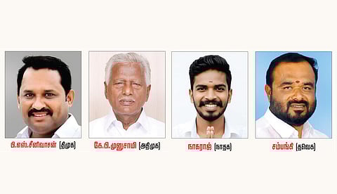 வேப்பனப்பள்ளி தொகுதியில் வெற்றிக் கிரீடம் யாருக்கு?