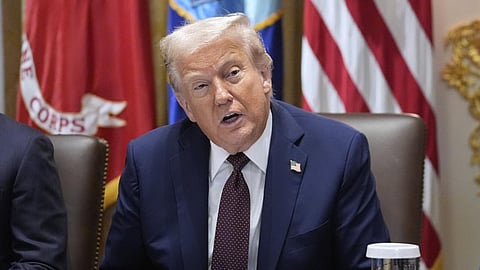 அமெரிக்க அதிபர் டொனால்டு ட்ரம்ப்