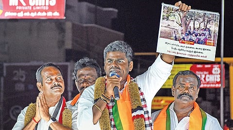 “அன்பில் மகேஸ் வீட்டுக் கதவை அமலாக்கத் துறை தட்டினால் நாம் பொறுப்பல்ல” - அண்ணாமலை