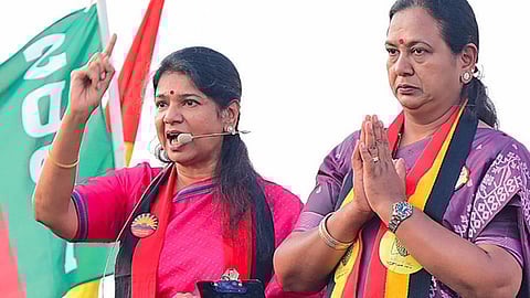 பிரேமலதா எதற்காக திமுக பக்கம் வந்தார்? - கனிமொழி விளக்கம்