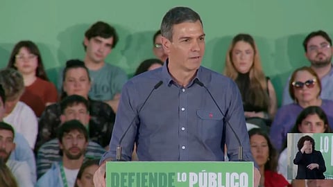 ஸ்பெயின் பிரதமர் பெட்ரோ சான்செஸ்