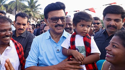 ‘சென்னை என்றுமே திமுகவின் கோட்டை’ - நடந்து சென்று வாக்கு சேகரித்த முதல்வர் ஸ்டாலின்