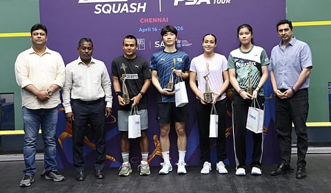 ஸ்குவாஷில் சுராஜ் குமார் சாம்பியன்