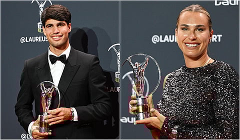 அல்காரஸ், சபலெங்காவுக்கு லாரியஸ் விருது