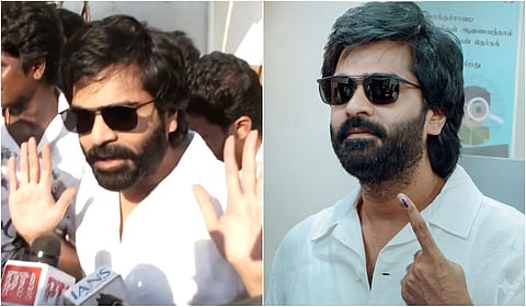 “எனக்கு எல்லா கட்சியிலும் ரசிகர்கள் உள்ளதால்...” - வாக்களித்த பின் நடிகர் சிம்பு கருத்து