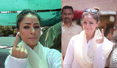 “வாக்குச்சாவடி என்பது சினிமா ஷூட்டிங் அல்ல” - நடிகை சிம்ரன் பகிர்வு