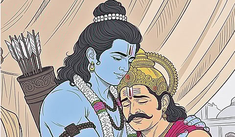 பகைவருக்கும் அருளும் நற்குணம் | இராம கதாம்ருதம் 27