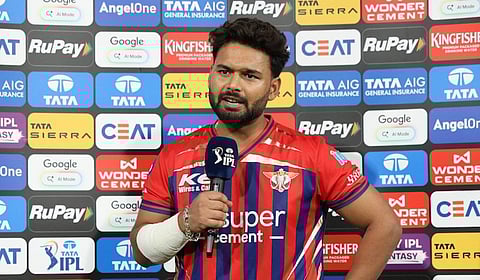 “எங்களின் பேட்டிங் எங்களைக் கைவிட்டுவிட்டது” - லக்னோ கேப்டன் ரிஷப் பந்த் வருத்தம்