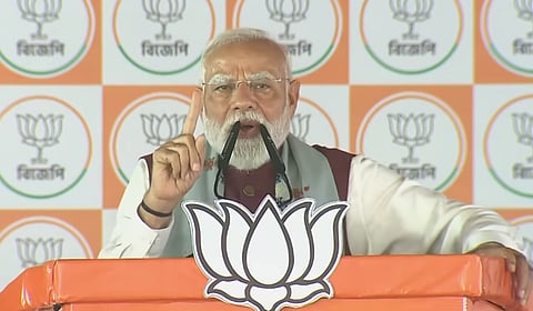 மேற்கு வங்க தேர்தலில் பாஜக வரலாற்றுச் சிறப்புமிக்க வெற்றி பெறும்: பிரதமர் மோடி நம்பிக்கை