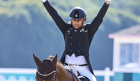 குதிரையேற்றத்தில் இந்தியாவுக்கு வெள்ளி